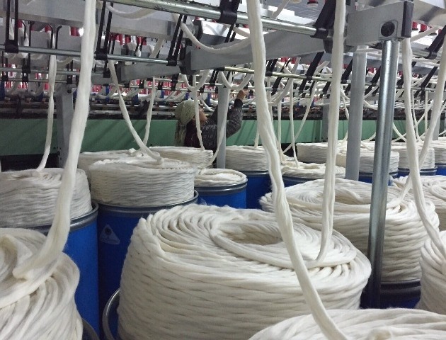 Мақта зауыты жіп иіру технологиясын жетілдіруде